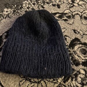 Cozy Black Knit Beanie
